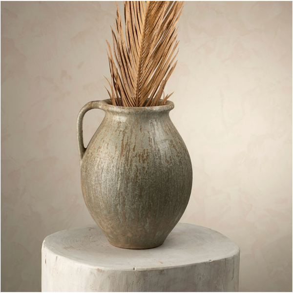 Rhodeas Pitcher Vase Reactive Brown