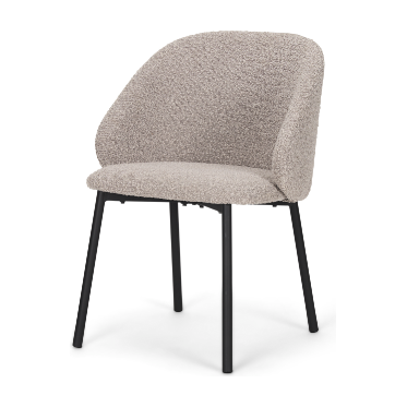 Shannon Dining Chair - Taupe Boucle