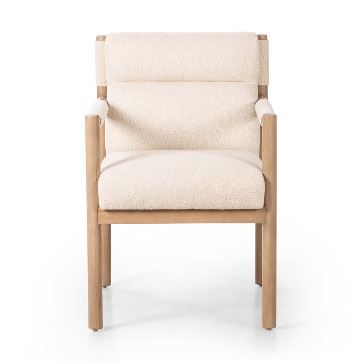 Kiano Dining Armchair in Charter Oatmeal