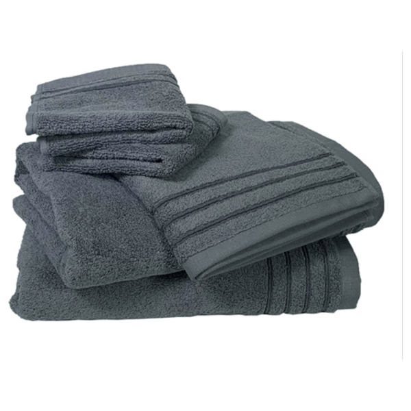 Soft Touch Towels - Charcoal