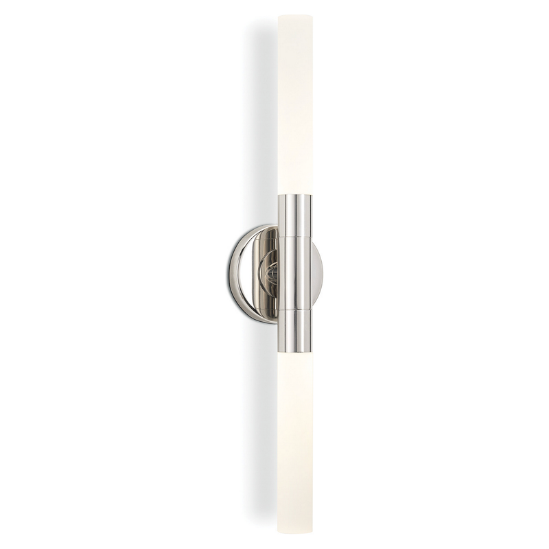 Wick Hilo Sconce in Polished Nickel