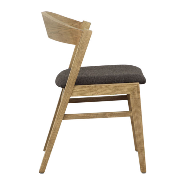 Ilaria Dining Chair in Charcoal