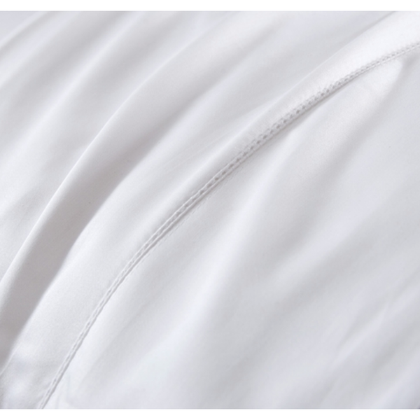 400 TC Egyptian Cotton Fitted Sheets - Cloud White