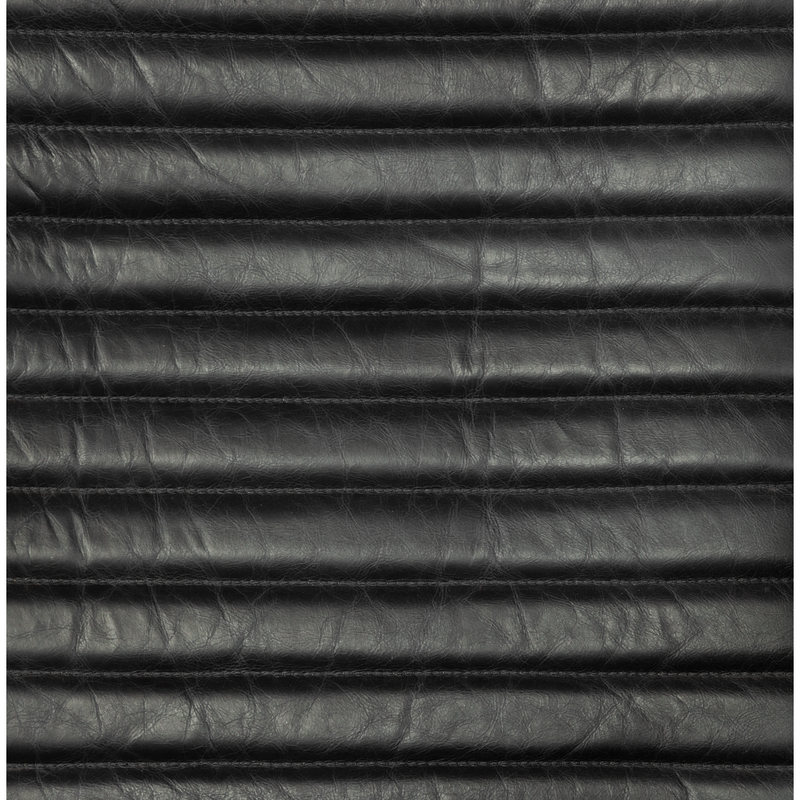 Grosjean Accent Chair - Black Leather