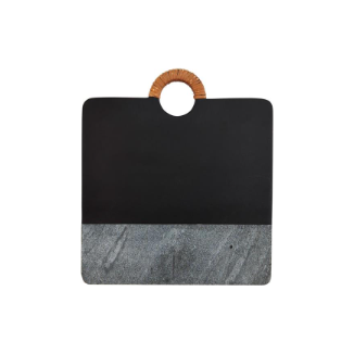 Black Wood/Marble Boards - Square