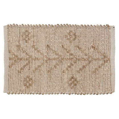 Woven Seagrass &amp; Cotton Placemat