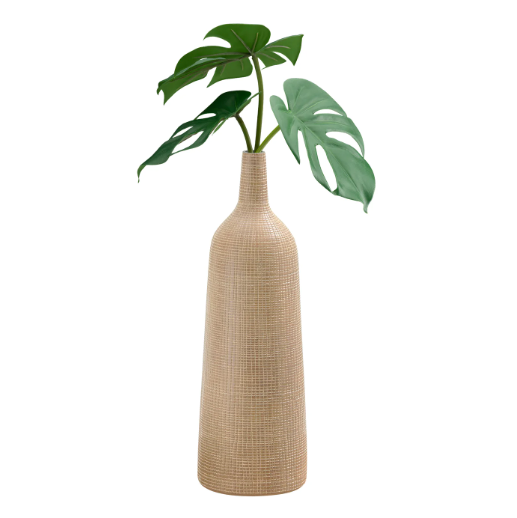 Aldus Vase in Light Brown 16.5"