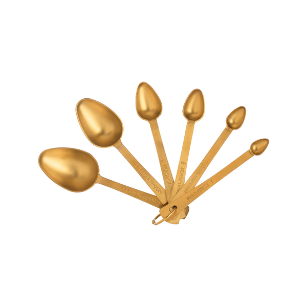 Measuring Spoons - Gold