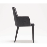 Valentin Arm Dining Chair - Dark Grey