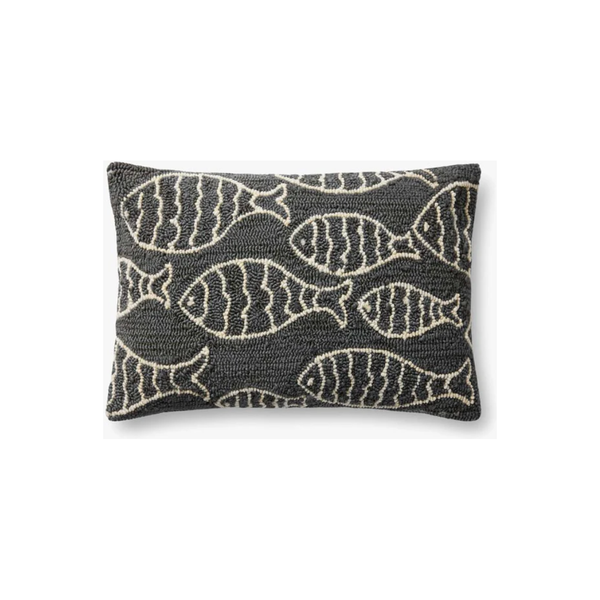 Oliver Outdoor Cushion 16" x 26" in Grey