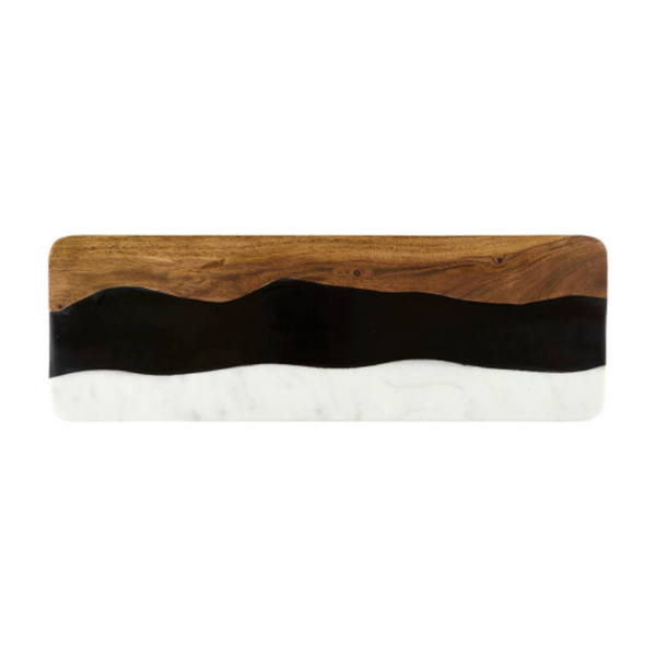 Marble and Wood Server - Large