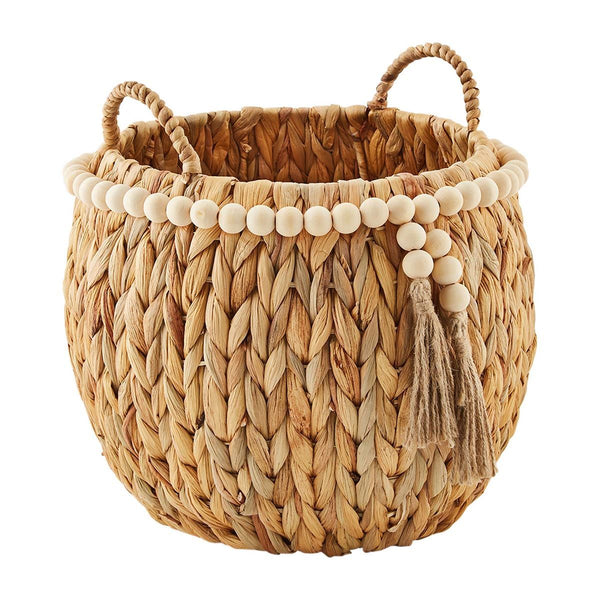 Hyacinth Bead Basket Set