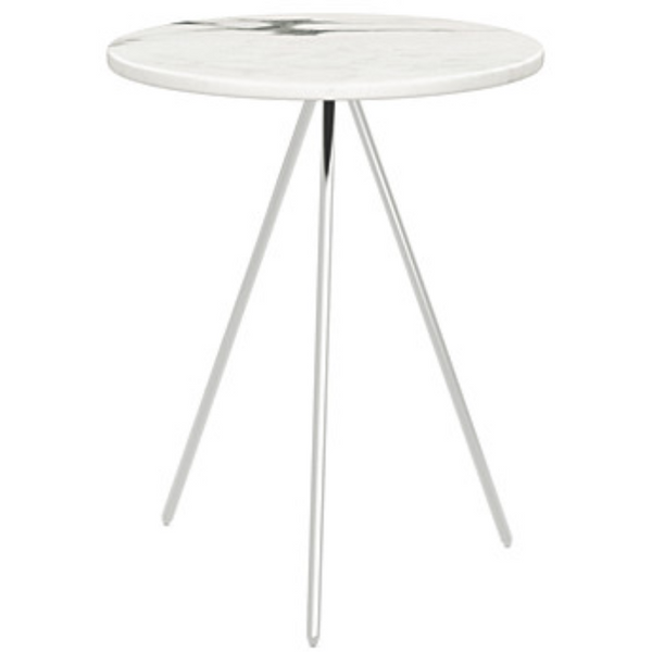 Taaj End Table - Marble Top