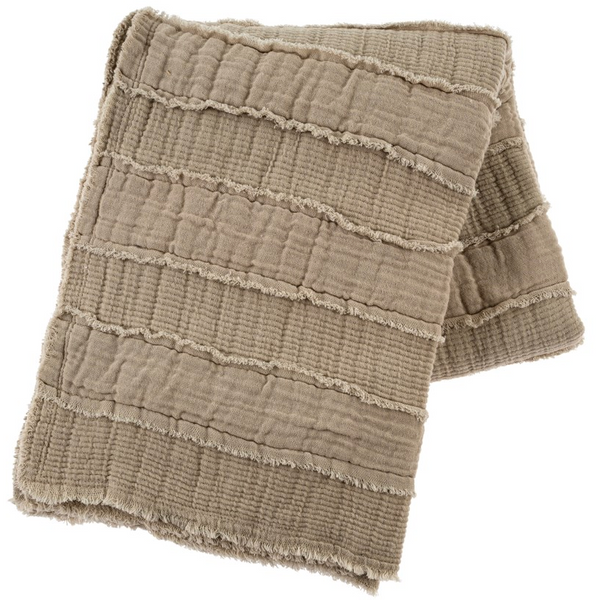 Heavenly Throw - Taupe