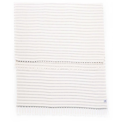 Tofino Towel Co - Turkish Towel 100% cotton The Willowbrae- Carbon