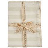 Gingham Stripe Linen Tea Towels, Set of 2