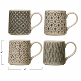 Hand-Stamped Mug