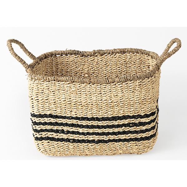 Emma Seagrass Rectangular Baskets