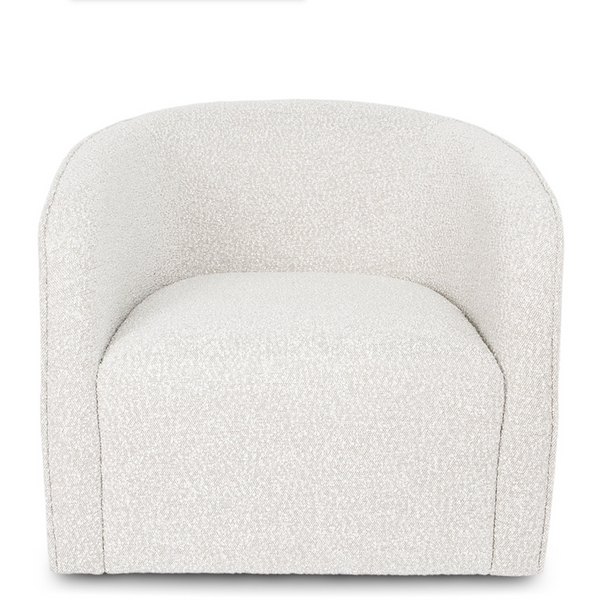 Evita Swivel Chair - Off White