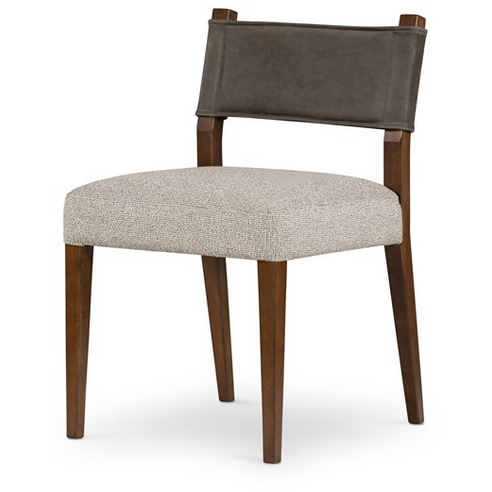Ferris Dining Chair in Nubuck Charcoal