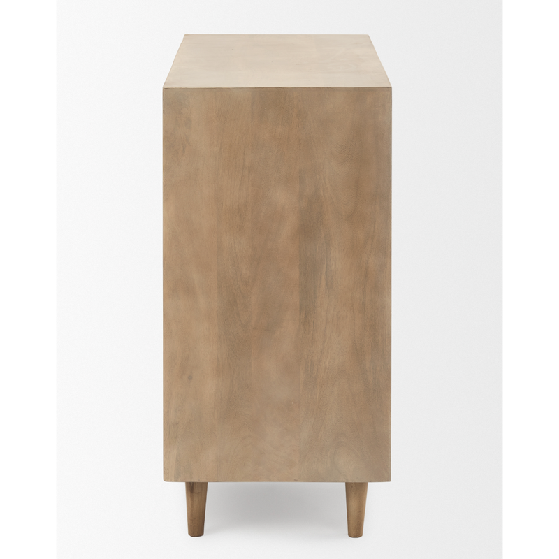 Tucker Accent Cabinet in Light Brown