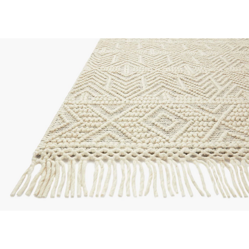 Noelle Area Rug in Ivory/Black