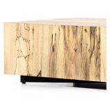 Hudson Rectangle Coffee Table in Spalted Primavera
