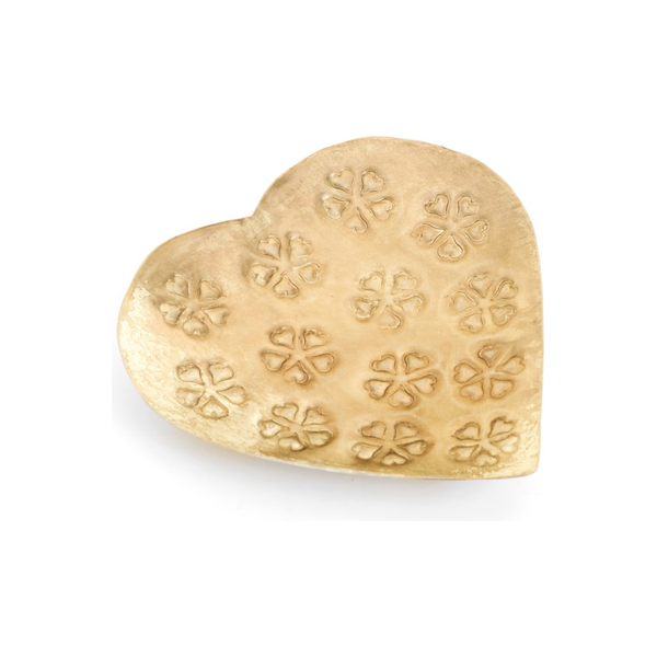 Decorative Iron/Brass Heart Plate