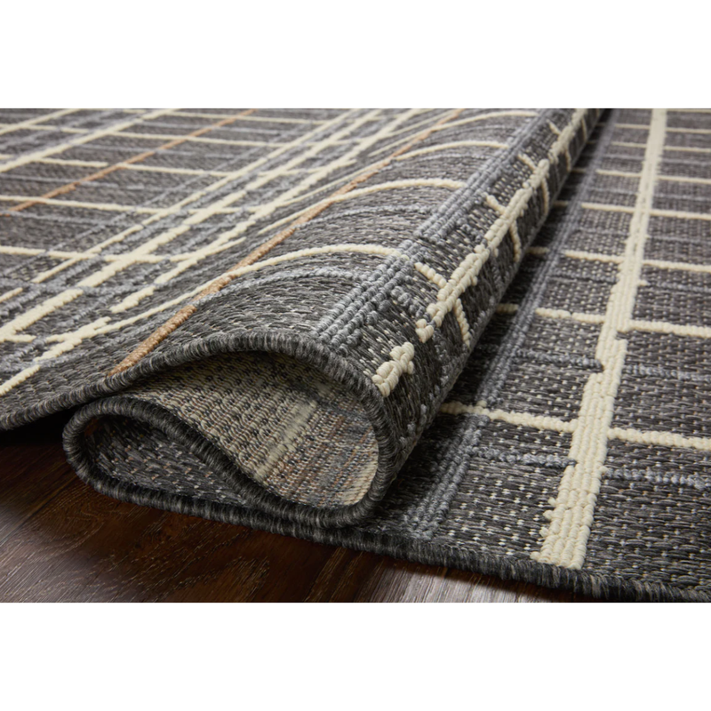 Rainier Rug Collection - Charcoal and Multi