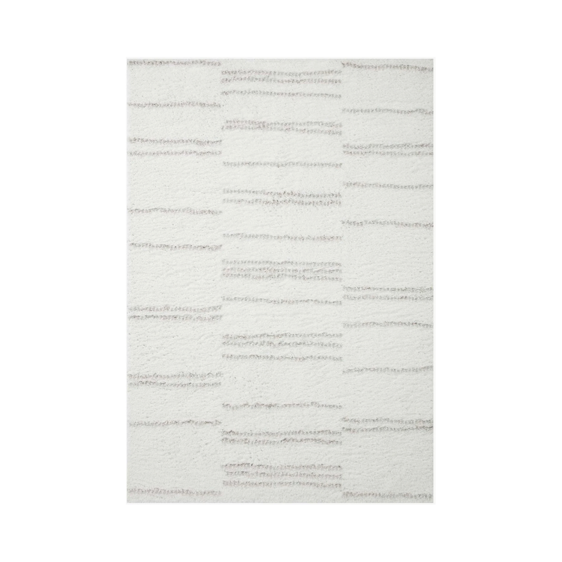 Bliss Rug in White / Grey