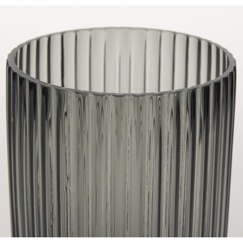 Dawn Vase - Smokey Black