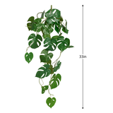 Monstera Faux 33" Multi Leaf Vine Spray