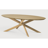 Oak Mikado Oval Coffee Table