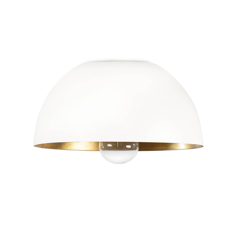 Sigmund Flush Mount in White