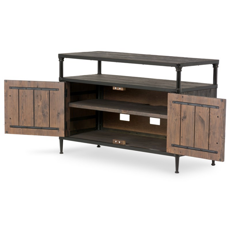 Crowley Media Unit in Light Carbon