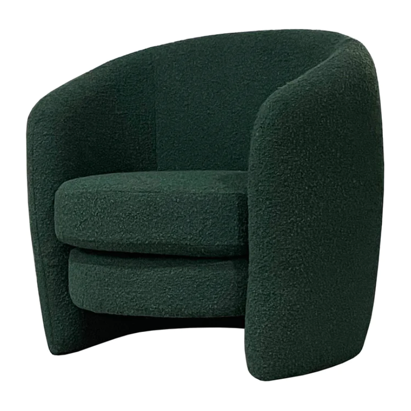 Dune Club Chair - Forest Green