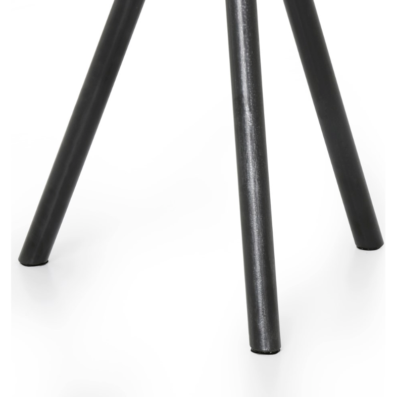 Corin End Table in Bluestone/Powder Black