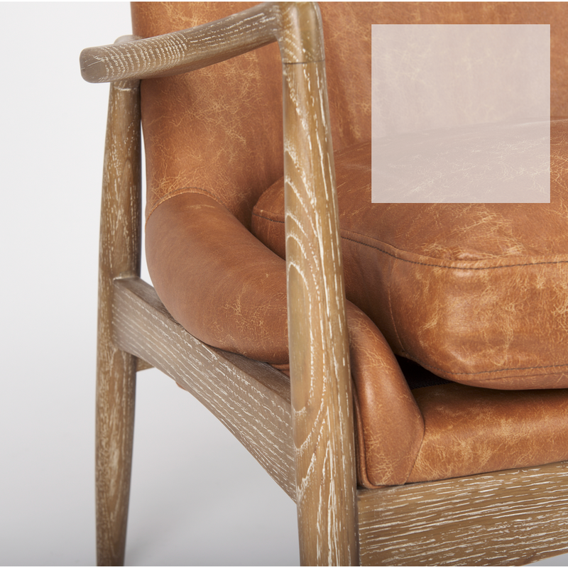 Westan Accent Chair in Cognac