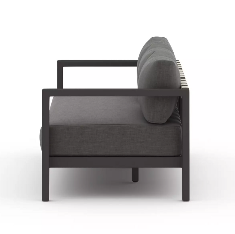 Sonoma Outdoor Sofa in Bronze/Venao Charcoal