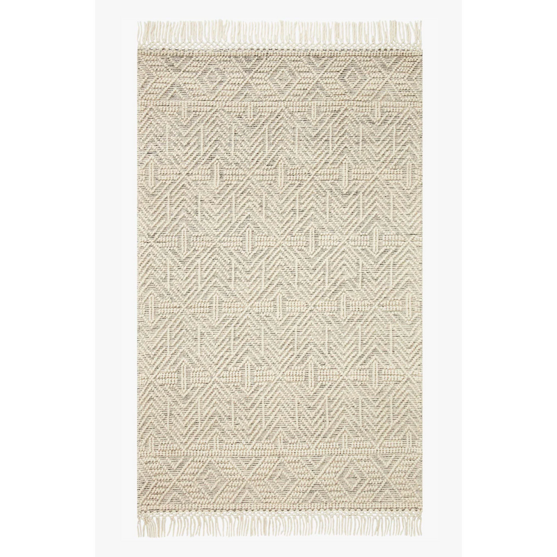 Noelle Area Rug in Ivory/Black