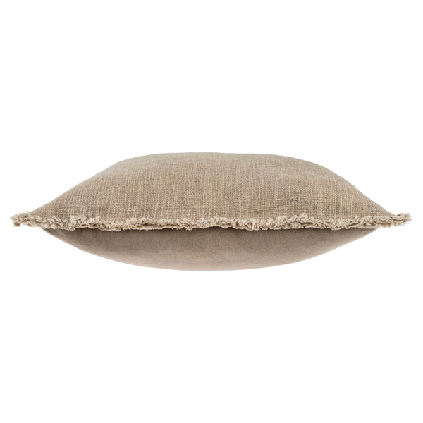 Selena Linen Cushion - Grey