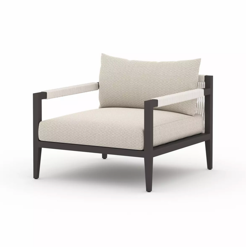 Sherwood Outdoor Chair in Bronze/Faye Sand