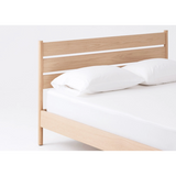 Monarch Bed - Oak with Metal Frame