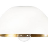 Sigmund Flush Mount in White