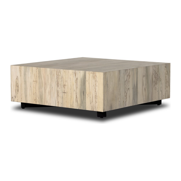 Hudson Square Coffee Table in Bleached Spalted Primavera
