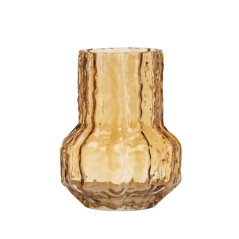 Canyon Glass Flask Vase