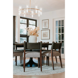 Tabitha Chandelier in Soft Black