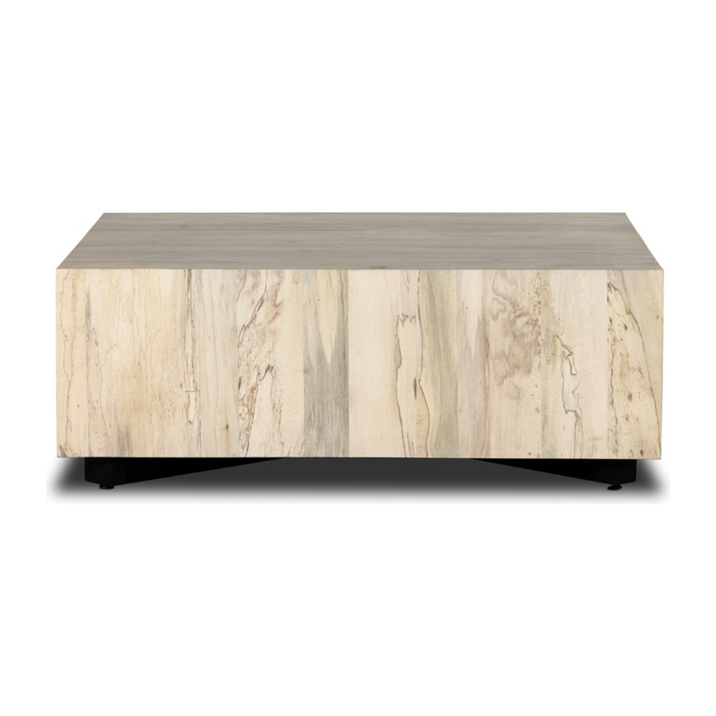 Hudson Square Coffee Table in Bleached Spalted Primavera