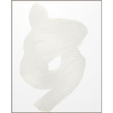 Neutral Swirl Framed Artwork II