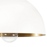 Sigmund Flush Mount in White